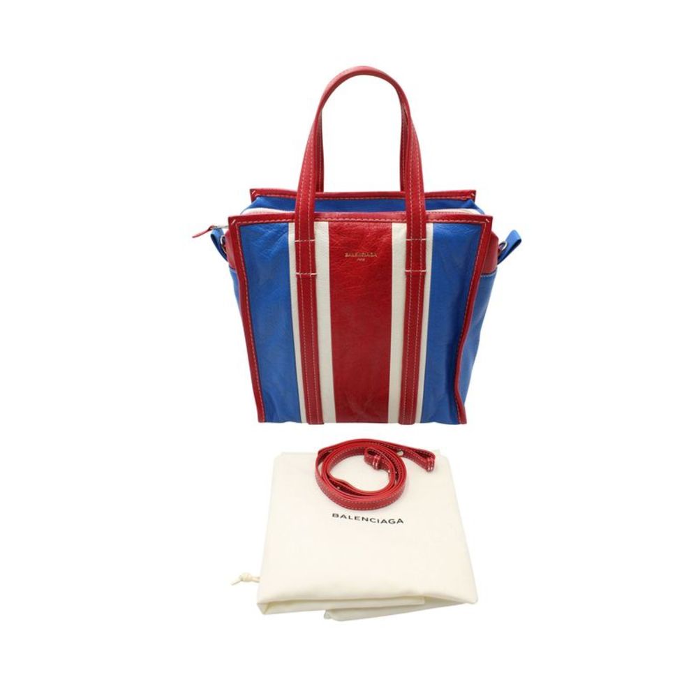 Balenciaga Bazar Shopper Small Tote Bag in Multicolor Leather - Picture 6 of 12
